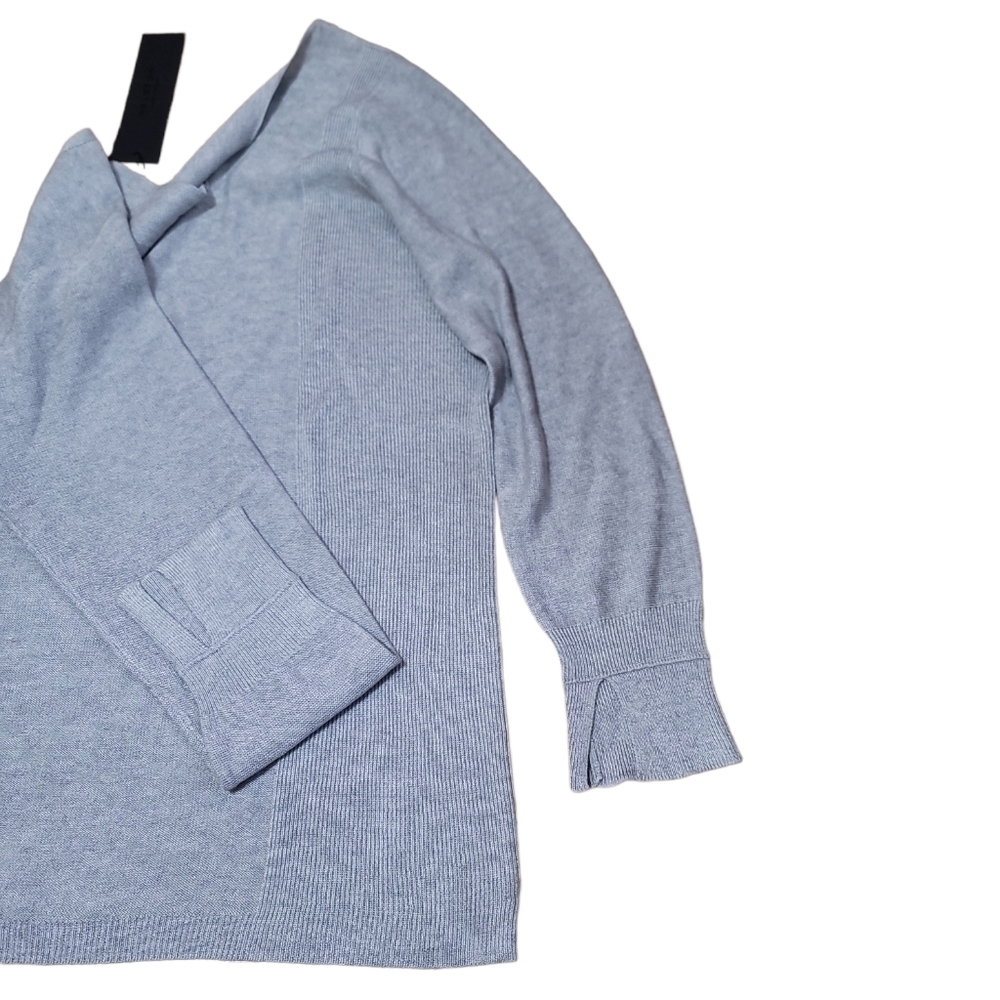 Halston Heritage   silk and cashmere blend pull over